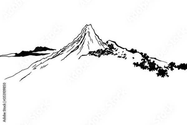 Obraz 富士山・北斎