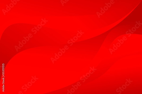Obraz red background wavy.Premium red background with gradient color