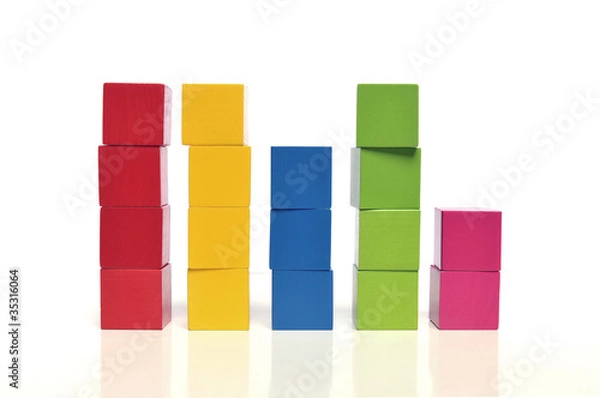 Obraz Bunte Spielwürfel