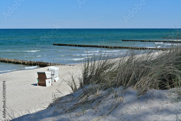 Obraz Baltic Sea vacation at Darß Zingst Fischland