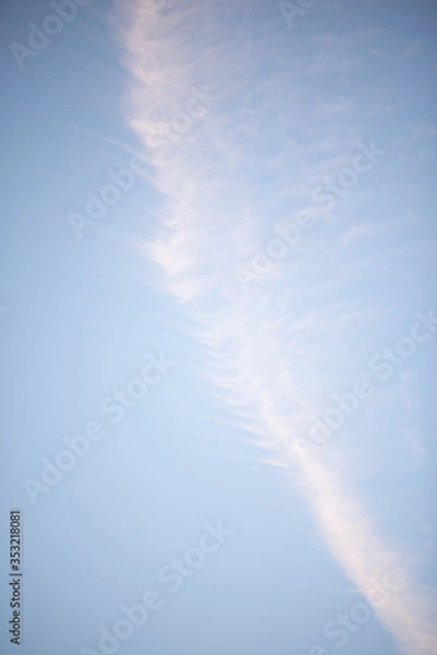 Obraz blue sky and clouds