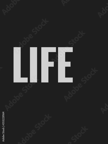 Fototapeta 3d text animation