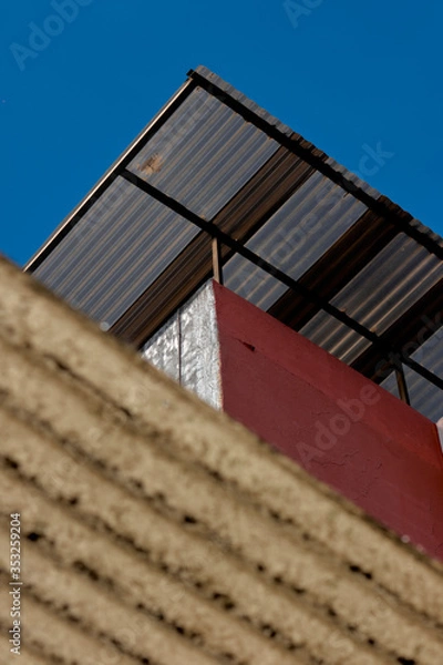 Obraz Abstract lines ninety degree angles