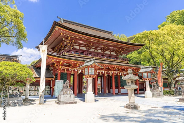 Obraz 太宰府天満宮（楼門）_福岡県太宰府市