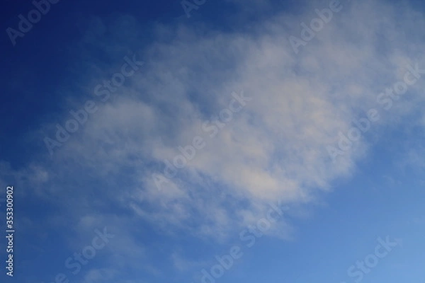 Fototapeta blue sky with clouds