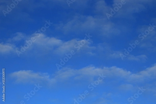 Fototapeta blue sky with clouds
