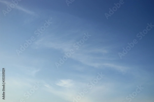 Fototapeta blue sky with clouds