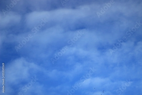 Fototapeta clouds in the sky