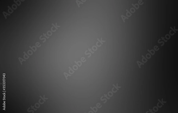 Obraz Abstract background, black gradient, dark gray background used in design. Align the letters Mobile screen computer screen website