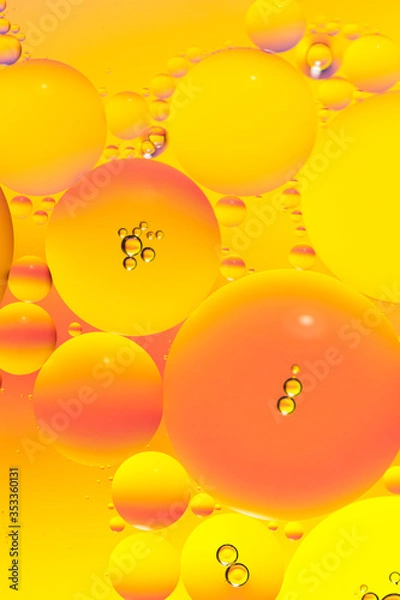 Obraz Macro shot of air or molecule