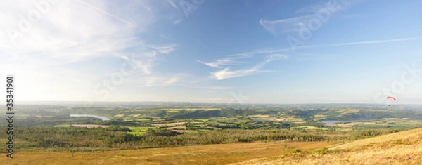Obraz vue du ménez-hom