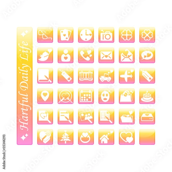 Obraz heartful daily life