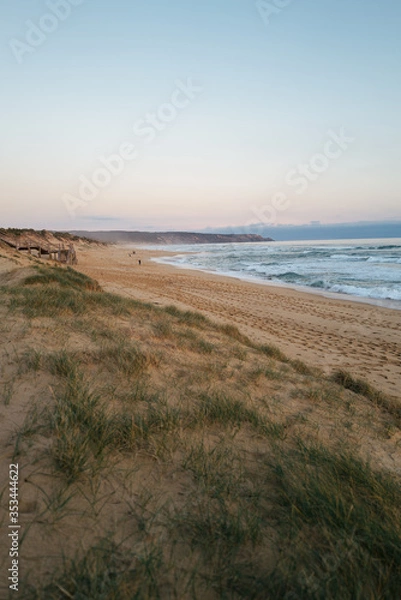 Obraz Tranquil Australian beach at sunset