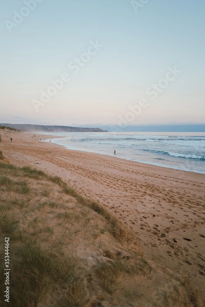 Obraz Tranquil Australian beach at sunset
