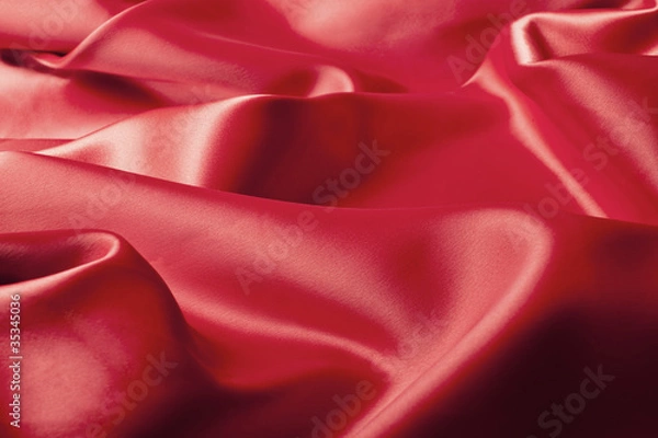 Fototapeta red silk