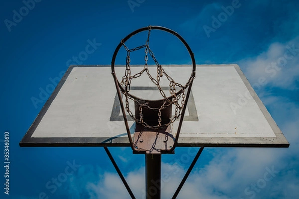 Fototapeta Kosz do grania.