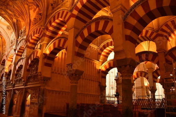 Obraz 圧巻,驚愕　息をのむほどの美しさ-メスキータ　コルドバ(スペイン)