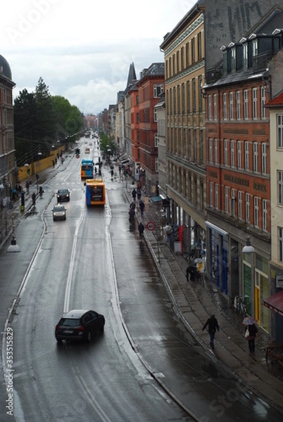 Obraz Copenhague Norrebrogade