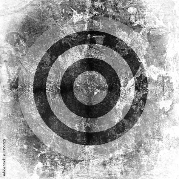 Obraz vintage target