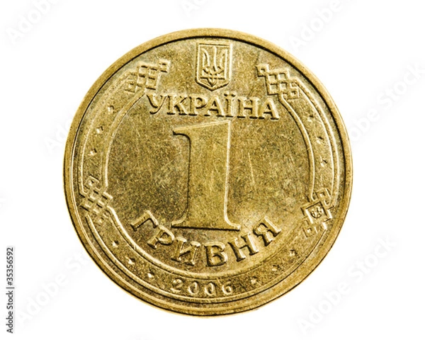 Fototapeta The Ukrainian money