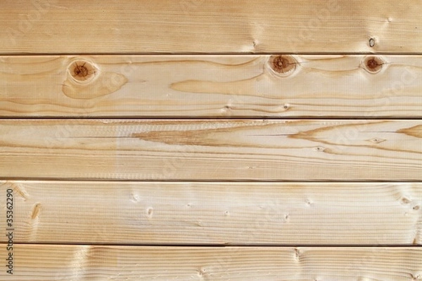 Obraz Białe drewniane deski