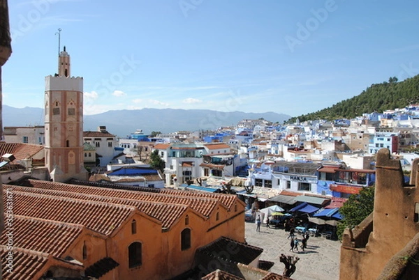 Fototapeta chefchaouen maroc