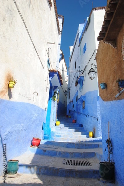 Fototapeta chefchaouen maroc 