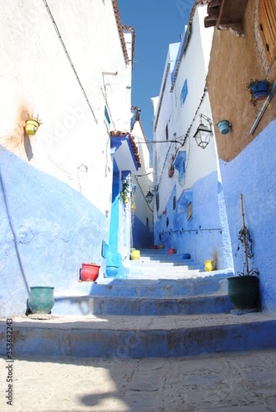 Fototapeta chefchaouen maroc 
