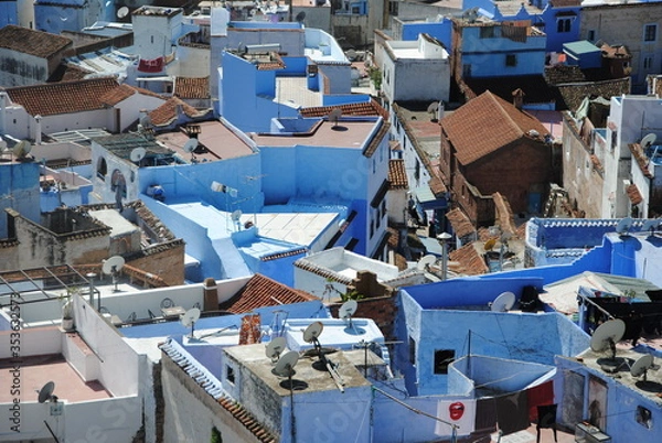 Fototapeta chefchaouen maroc