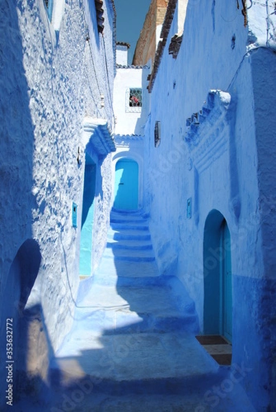 Fototapeta chefchaouen maroc 