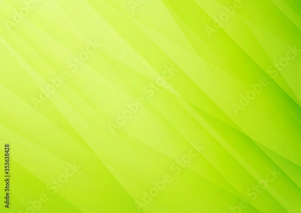 Fototapeta Abstract green vector background with stripes