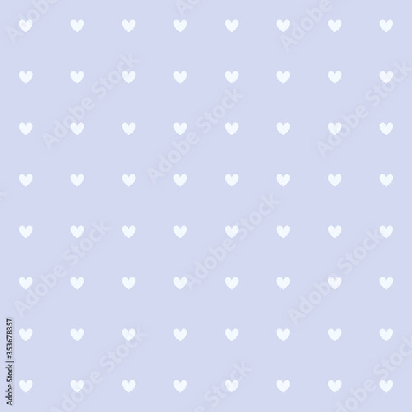Obraz seamless pattern with purple heart