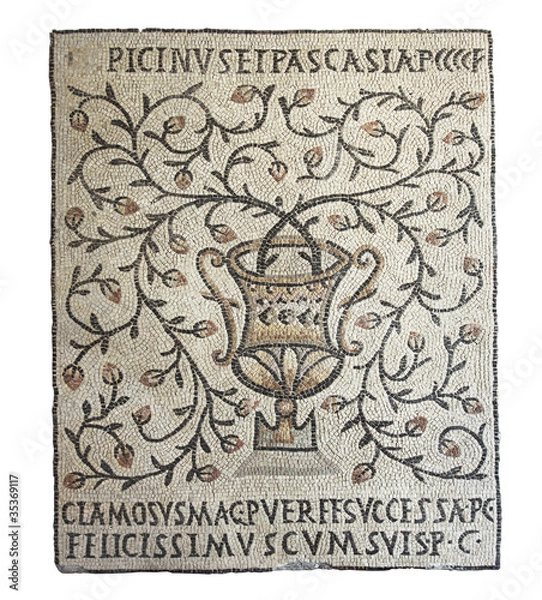 Obraz vase - ancient mosaics