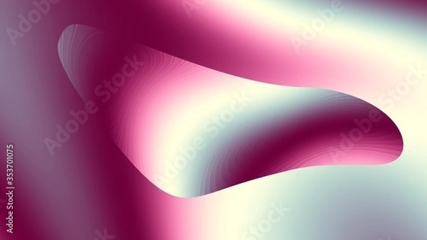 Fototapeta Abstract fractal pattern. Wavy blur background