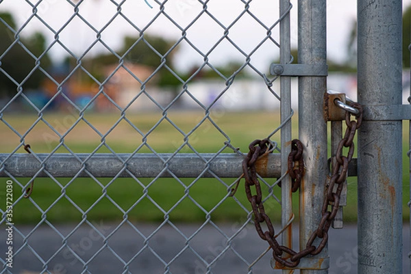 Fototapeta Padlock School