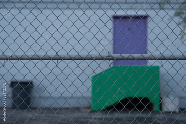 Fototapeta empty school