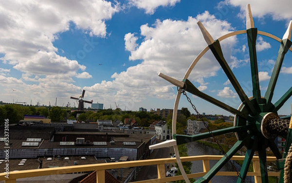 Fototapeta Windmill, Netherlands