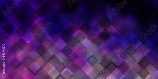 Fototapeta Light Purple vector layout with lines, rectangles.