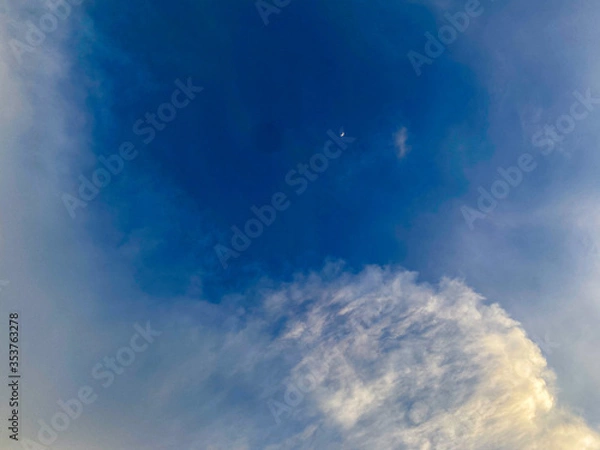 Obraz blue sky with clouds