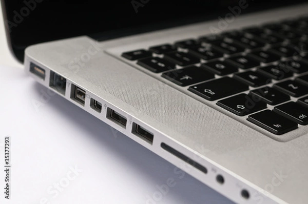 Obraz Laptop connections