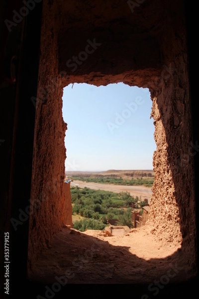 Obraz アイトベンハドゥ（モロッコ）ワルザザート郊外にある世界遺産