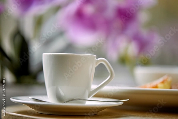 Obraz breakfast in the cafe