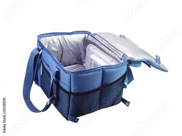 Fototapeta Blue  cooler bag