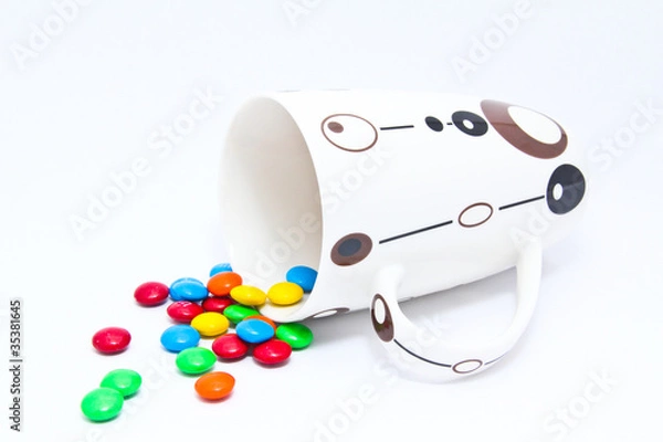 Obraz Spilled Colours