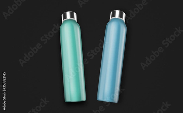 Fototapeta Tumbler Rendering Mockup Design