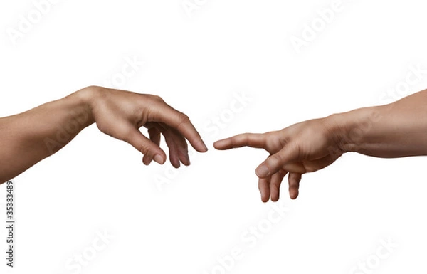 Obraz Michelangelo: stworzenie Adama