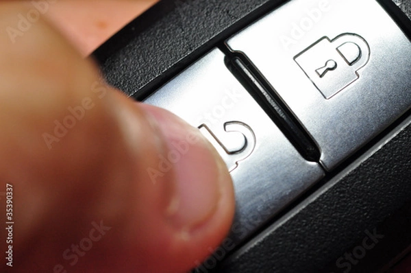 Obraz hand and car key