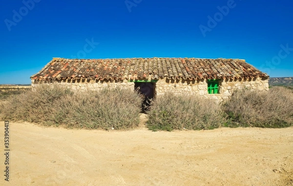 Obraz cabin in the desert