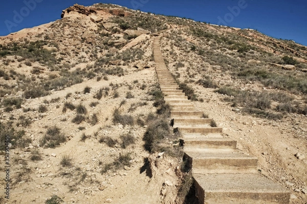 Obraz mountain with ladder