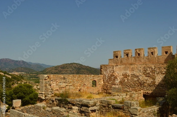 Obraz Sagunto Roman Castle, Valencia Spain